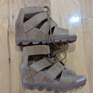 Sorel Joanie Gladiator Wedge Sandals, women's 7